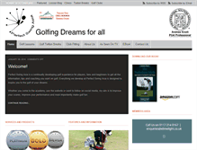 Tablet Screenshot of perfectswingasia.com